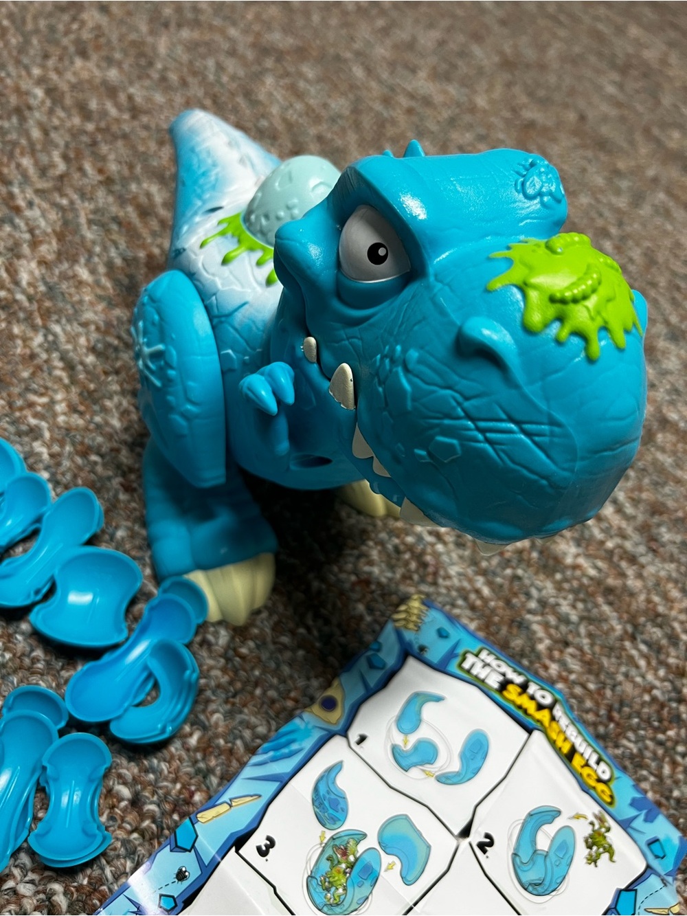 Zuru Ice Rex Blue Dinosaur Smasher